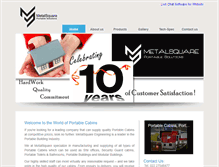 Tablet Screenshot of metalsquare.com